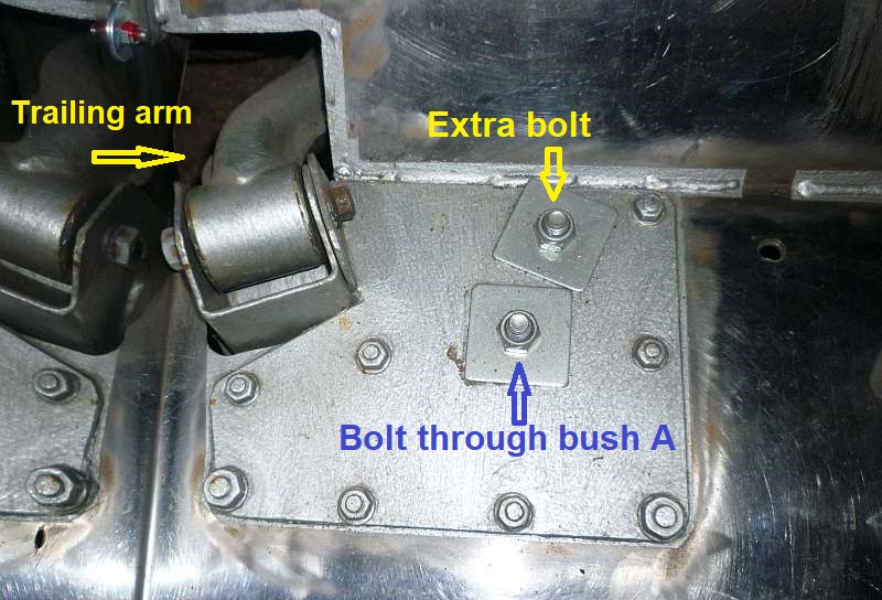 Image of Exmo rear suspension plate